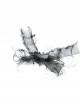 Fashion Personality Retro Halloween Black Spider Bow Tassel Adult Female Hairpin