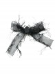 Fashion Personality Retro Halloween Black Spider Bow Tassel Adult Female Hairpin