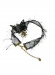 Retro Fashion Personality Halloween Spider Black Rose Butterfly Tassel Female Personality Choker
