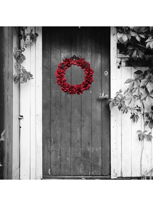 Halloween Skull Red Garland Creative Party Venue Decoration Pendant Wall Hanging Door Hanger