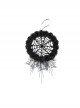 Halloween Black Spider Web Garland Home Bedroom Holiday Wall Decoration Door Hanger