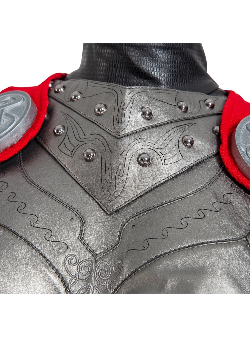 Thor Female Thor Jane Foster Battle Suit Halloween Cosplay Costume Silver Breastplate