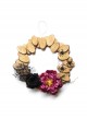 Halloween Christmas Party Easter Red Black Flower Trees Spider Garland Wall Hanging