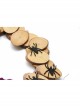 Halloween Christmas Party Easter Red Black Flower Trees Spider Garland Wall Hanging