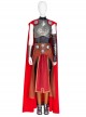 Thor Female Thor Jane Foster Battle Suit Halloween Cosplay Costume Black Pants