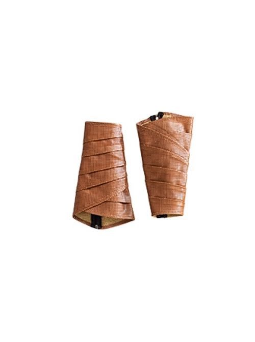Thor Female Thor Jane Foster Battle Suit Halloween Cosplay Accessories Brown Mesh Leg Guards