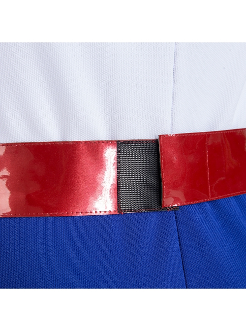 Stargirl Starman Battle Suit Halloween Cosplay Costume Accessories Red Belt And Waist Bags
