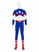 Stargirl Starman Battle Suit Halloween Cosplay Costume Accessories Red Belt And Waist Bags
