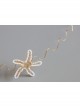 Fashion Personality Mermaid Party Masquerade Music Festival Lolita Starfish Queen Gold Choker