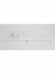 Beach Wedding Bride Starfish White Crystal Mermaid Crown Prom Female Golden Hairband