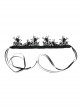 Fashion Retro Personality Black Horror Spider Crown Birthday Halloween Female Hairband