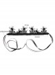 Fashion Retro Personality Black Horror Spider Crown Birthday Halloween Female Hairband