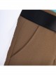 Rick And Morty Rick White Outerwear Suit Halloween Cosplay Costume Brown Pants