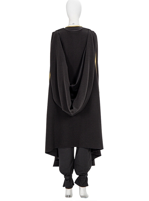 Shang-Chi And The Legend Of The Ten Rings Xia Ling Black Cloak Suit Halloween Cosplay Costume Black Cloak