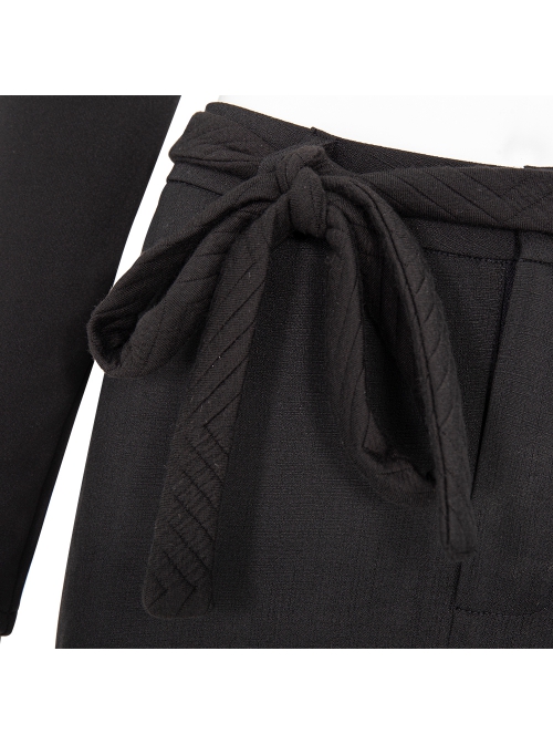 Shang-Chi And The Legend Of The Ten Rings Xia Ling Black Cloak Suit Halloween Cosplay Accessories Black Waistband