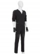 Shang-Chi And The Legend Of The Ten Rings Wen Wu Black Battle Suit Halloween Cosplay Costume Black Top