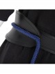 Shang-Chi And The Legend Of The Ten Rings Wen Wu Black Battle Suit Halloween Cosplay Accessories Black Girdle