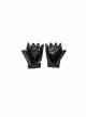 Shang-Chi And The Legend Of The Ten Rings Wen Wu Black Battle Suit Halloween Cosplay Accessories Black Gloves