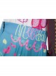 Encanto Mirabel Cute Printing Blue Long Skirt Suit Halloween Cosplay Costume Blue Long Skirt