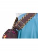 Encanto Mirabel Cute Printing Blue Long Skirt Suit Halloween Cosplay Accessories Brown Printing Shoulder Bag