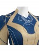 Eternals Ajak Blue Robe Suit Halloween Cosplay Costume Long Top