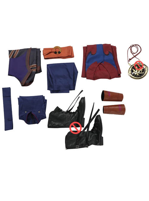 Animation What If Doctor Strange Evilized Version Halloween Cosplay Costume Full Set