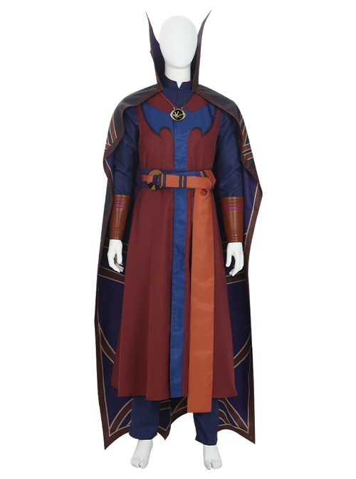 Animation What If Doctor Strange Evilized Version Halloween Cosplay Costume Full Set