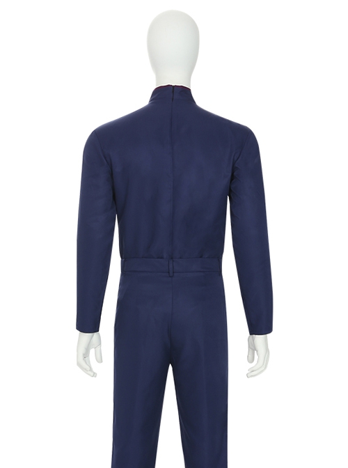 Animation What If Doctor Strange Evilized Version Halloween Cosplay Costume Blue Underwear