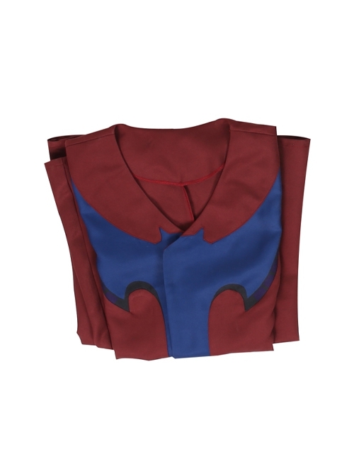 Animation What If Doctor Strange Evilized Version Halloween Cosplay Costume Red Long Vest