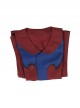 Animation What If Doctor Strange Evilized Version Halloween Cosplay Costume Red Long Vest