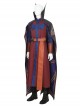 Animation What If Doctor Strange Evilized Version Halloween Cosplay Costume Printing Brown Cloak