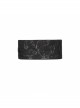 Black Three-Dimensional Jacquard Elliptical Hole Bandage Gothic Girdle