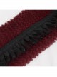 Wine Red Particle Plush Removable Lace Front Tie Rope Gothic Scarf