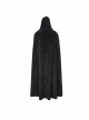 Corduroy Shoulder Strap Ties Open Fork Open Hands Men's Gothic Hooded Cape
