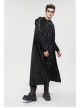 Corduroy Shoulder Strap Ties Open Fork Open Hands Men's Gothic Hooded Cape