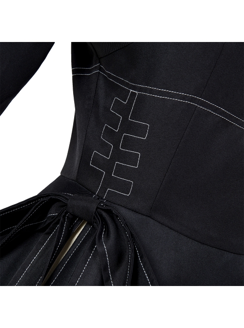 NieR Automata YoRHa No. 2 Type B Halloween Cosplay Costume Black Dress Full Set