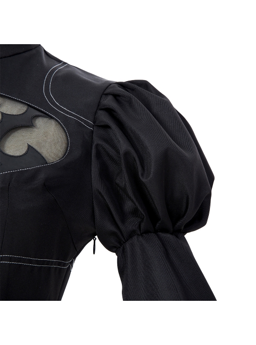 NieR Automata YoRHa No. 2 Type B Halloween Cosplay Costume Black Dress Full Set