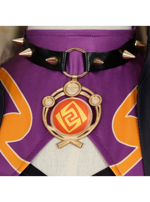 Genshin Impact Arataki Itto Halloween Cosplay Costume Full Set