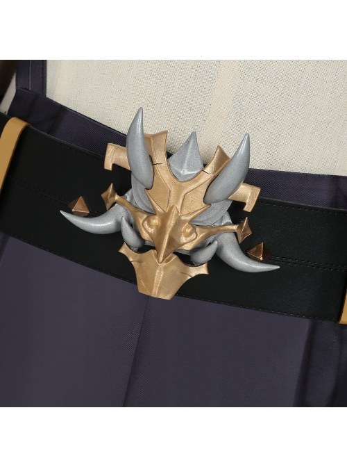 Genshin Impact Arataki Itto Halloween Cosplay Costume Full Set