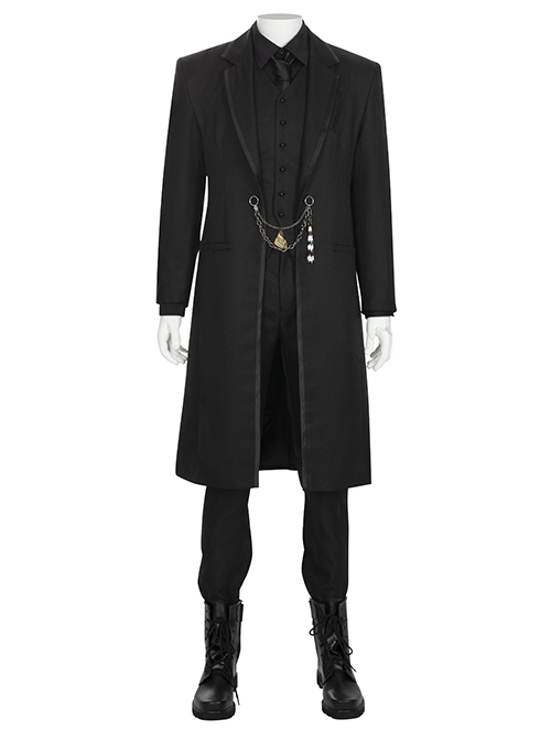TV Drama Cowboy Bebop Vicious Alex Hassell Halloween Cosplay Costume Full Set Without Shoes