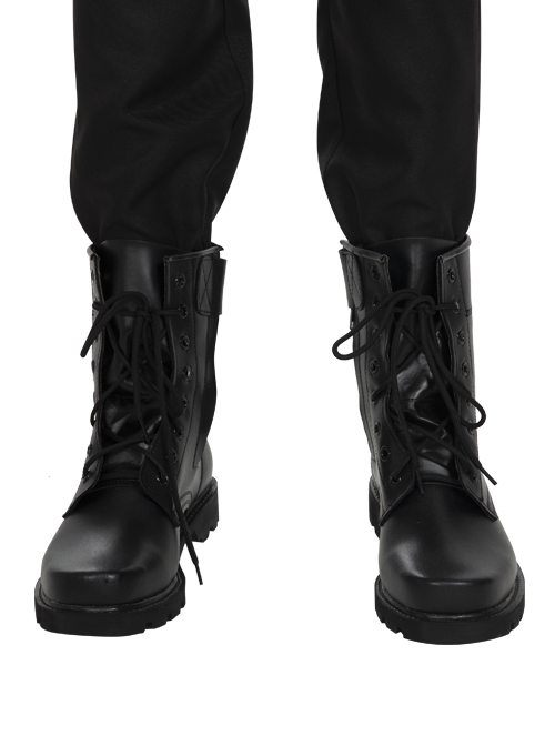 TV Drama Cowboy Bebop Vicious Alex Hassell Halloween Cosplay Accessories Black Shoes