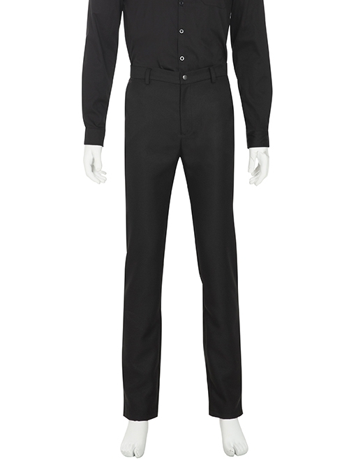 TV Drama Cowboy Bebop Vicious Alex Hassell Halloween Cosplay Costume Black Pants