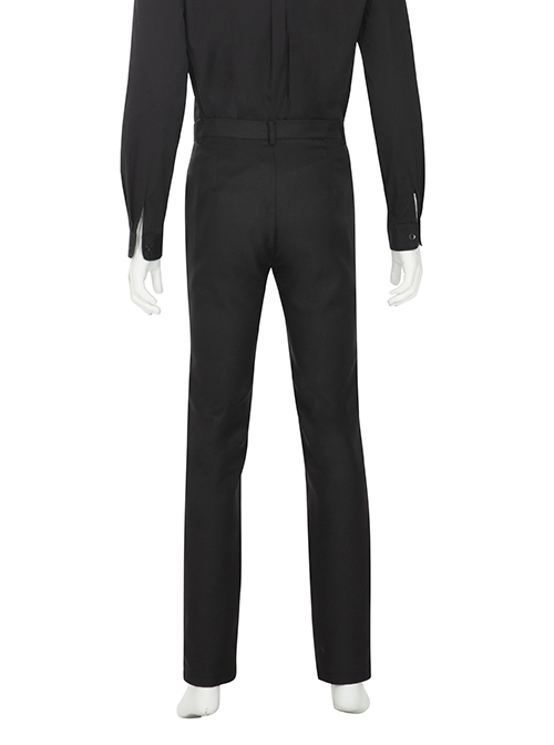 TV Drama Cowboy Bebop Vicious Alex Hassell Halloween Cosplay Costume Black Pants