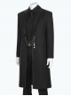 TV Drama Cowboy Bebop Vicious Alex Hassell Halloween Cosplay Costume Black Long Outerwear