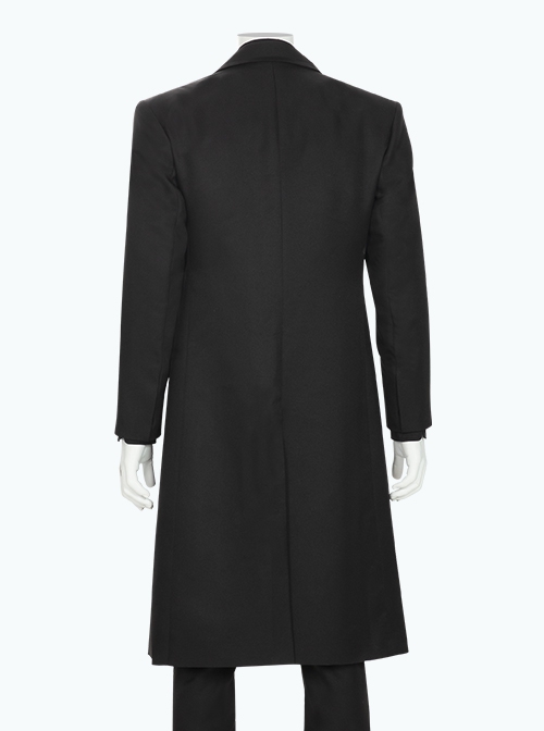 TV Drama Cowboy Bebop Vicious Alex Hassell Halloween Cosplay Costume Black Long Outerwear
