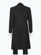 TV Drama Cowboy Bebop Vicious Alex Hassell Halloween Cosplay Costume Black Long Outerwear