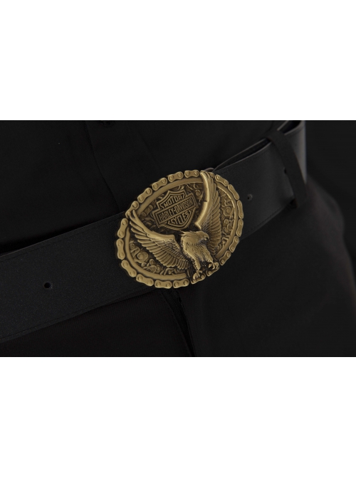 TV Drama Cowboy Bebop Vicious Alex Hassell Halloween Cosplay Accessories Black Waist Belt