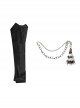 TV Drama Cowboy Bebop Vicious Alex Hassell Halloween Cosplay Accessories Black Necktie And Chain Ornament