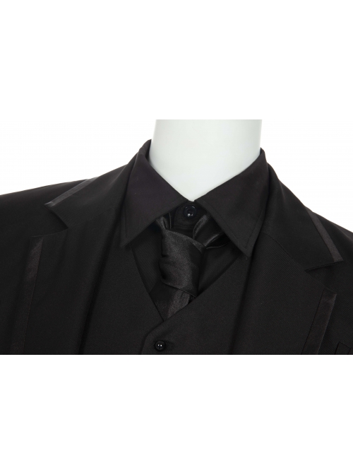 TV Drama Cowboy Bebop Vicious Alex Hassell Halloween Cosplay Accessories Black Necktie And Chain Ornament