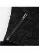 Five-Pointed Star Decoration Retro Punk Suede Male Short Plush coat
